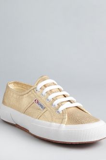 Superga Classic Lame Sneakers - Lyst