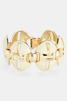Tory Burch Tyler Oval Link Bracelet - Lyst