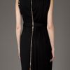 Versace Sleeveless Stud Detal Dress in Black - Lyst