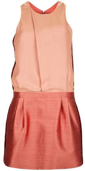 Balenciaga Sleeveless Dress in Pink - Lyst