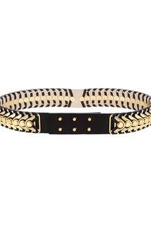 Balmain Gold Plated Belt - Lyst