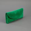 Casadei Suede Clutch in Green - Lyst