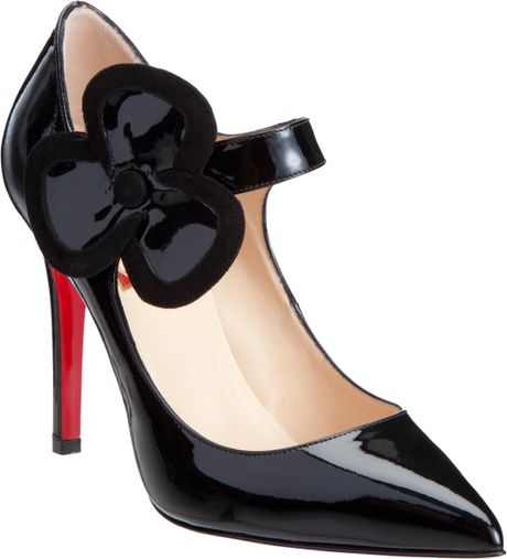 Christian Louboutin Pensee in Black (red) - Lyst