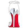 Christian Louboutin Icone A Clous in Silver - Lyst