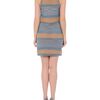 Missoni Short Dress in Brown - Lyst