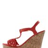 Modcloth Party On The Peninsula Wedge in Pink (sea) - Lyst