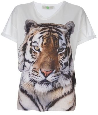 Stella McCartney Tiger Tshirt - Lyst