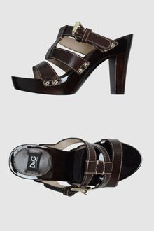 D&G Platform Sandals - Lyst