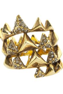 House Of Harlow Pyramid Pave Wrap Ring  - Lyst