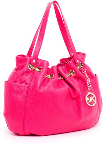 Michael by Michael Kors Jet Set Chain Ring Tote Zinnia - Lyst