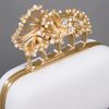 Alexander Mcqueen Knuckleduster Clutch in White - Lyst