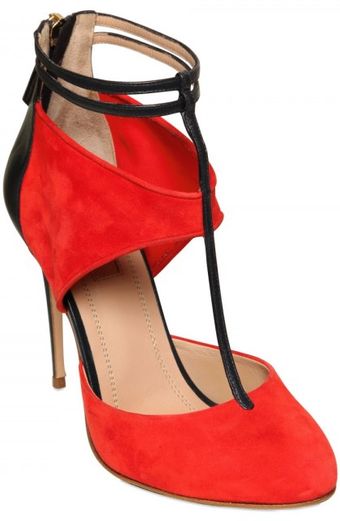 Aquazzura Suede Calfskin Sandals - Lyst