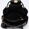 Diane Von Furstenberg Harper Laurel Leather Shoulder Bag in Black - Lyst