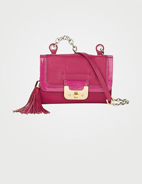 Diane Von Furstenberg Mini Harper Bag in Pink (wineberry) - Lyst