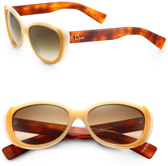 Dior Small Catseye Acetate Sunglasses - Lyst