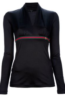 Gucci Strap Detail Top - Lyst
