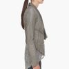 Helmut Lang Grey Leather Jacket in Gray (grey) - Lyst