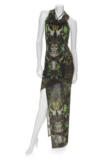 Helmut Lang Cowl Neck Cicadae Dress - Lyst