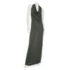 Helmut Lang Cowl Neck Maxi Dress in Green (olive) - Lyst