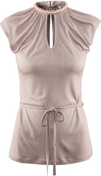 H&m Top in Purple (mole) - Lyst