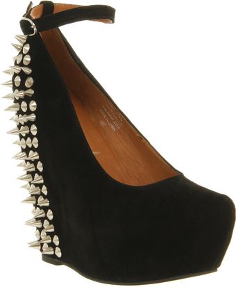 Jeffrey Campbell Aubrey Spike Wedges - Lyst