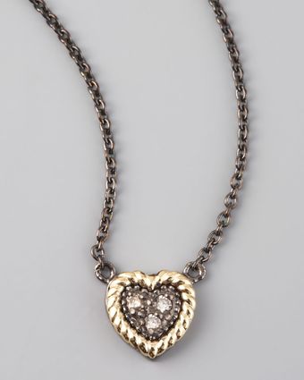 Judefrances Jewelry Heart Pendant Necklace - Lyst
