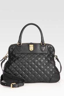 Marc Jacobs Whitney Quilted Satchel - Lyst