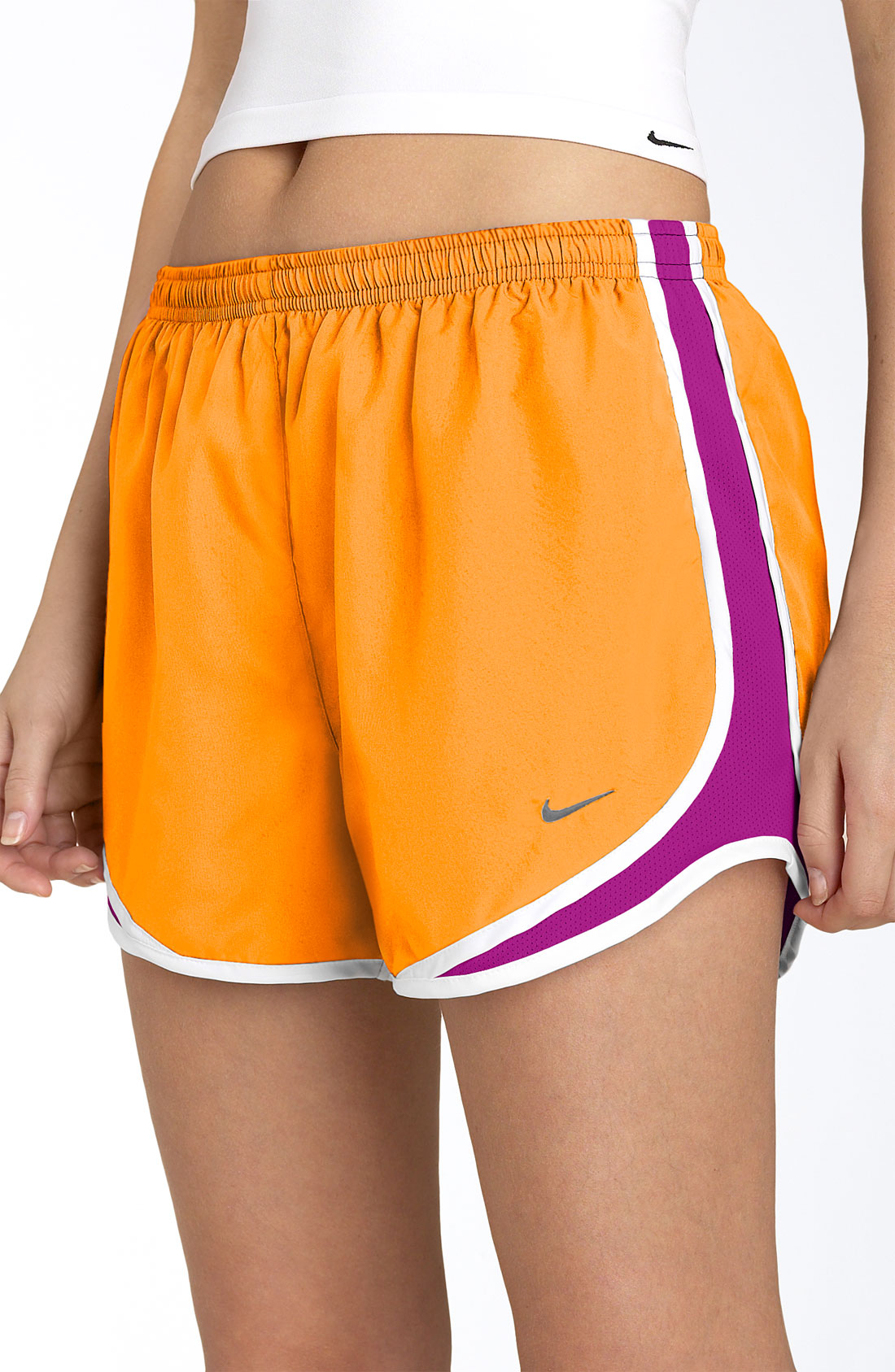 Nike Tempo Track Shorts in Orange (vivid orange/ magenta/ white) Lyst