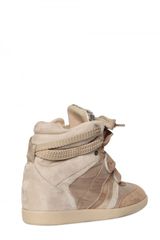 Serafini Manhattan Metallic Leather Suede Sneakers