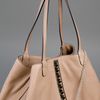 Valentino Studded Leather Tote in Beige (nude) - Lyst