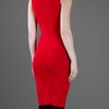 Valentino Sleeveless Dress in Red - Lyst