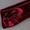 Valentino Rose Detail Clutch in Red (rose) - Lyst