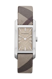 Burberry Womens Swiss Trench Check Fabric Strap 20mm - Lyst