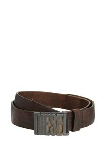 Diesel Logo Buckle Belt - Lyst