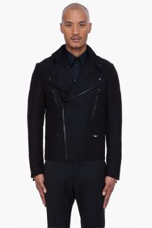 Givenchy  Wool Biker Jacket - Lyst