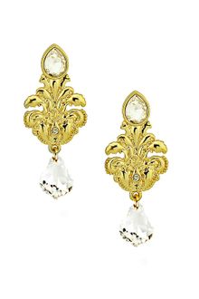 Ziba Bridal Pearl Filigree Stud Earrings - Lyst