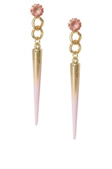 Asos Spike Drop Earrings - Lyst