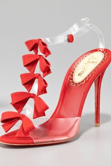 Christian Louboutin Bow Bow Tstrap Sandal - Lyst