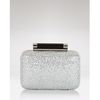 Diane Von Furstenberg Clutch Tonda in Silver (silver black) - Lyst