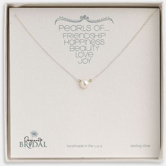 Dogeared Pearls Of Pendant Necklace - Lyst