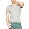 Gap Woven Collar Polo in Gray for Men (heather  gray) - Lyst