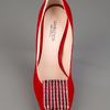 Giambattista Valli Velvet Pump with Crystals in Red - Lyst