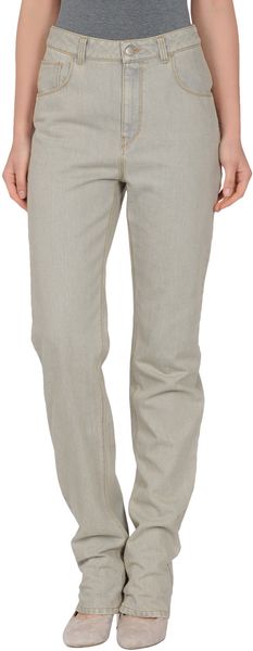 Hussein Chalayan Denim Trousers in Gray (grey) - Lyst