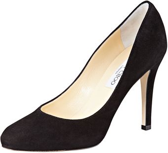Jimmy Choo Vikki Suede Pump - Lyst