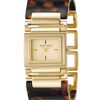Michael Kors Tortoise Bracelet Golden Watch in Brown (null) - Lyst