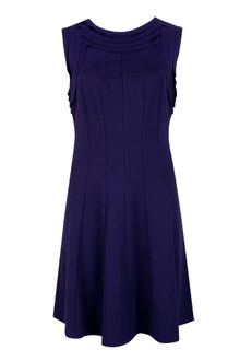 Ted Baker Aude Seam Detail Jersey Dress - Lyst