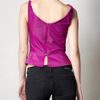Vivienne Westwood Anglomania Boeing Taffeta Top in Purple (fuschia) - Lyst