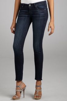 William Rast Dark Blue Stretch Denim Kara Skinny Jeans - Lyst