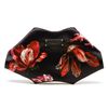 Alexander Mcqueen De Manta Floral Silksatin Clutch in Multicolor (multi) - Lyst