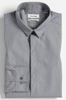 Calvin Klein Slim Fit Dress Shirt - Lyst